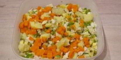 Шаг 4: салата оливье оригинальный