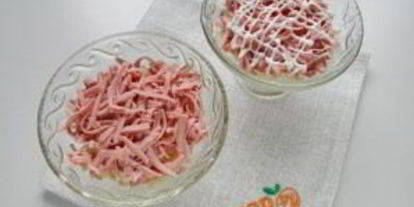 Шаг 2: салата оливье под шубой