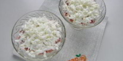 Шаг 3: салата оливье под шубой