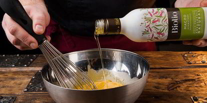 Шаг 1: салата оливье с домашним майонезом