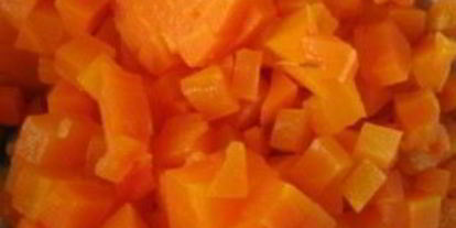 Шаг 1: салата оливье с ветчиной