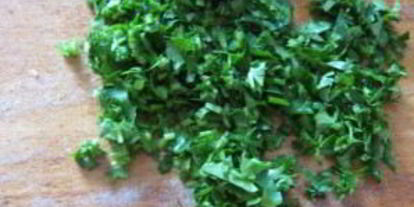 Шаг 5: салата оливье с ветчиной