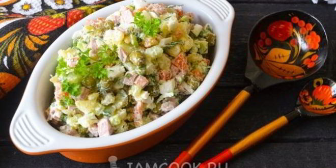 Рецепт советского оливье