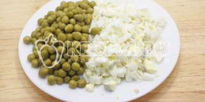 Шаг 2: заливного оливье