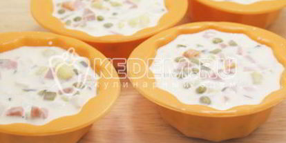 Шаг 7: заливного оливье