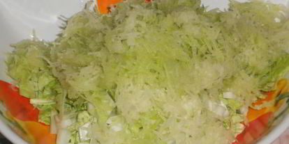 Шаг 2: овощного салата хрустящего