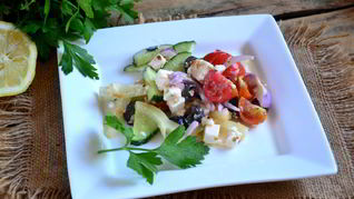 Рецепт быстрых салатов