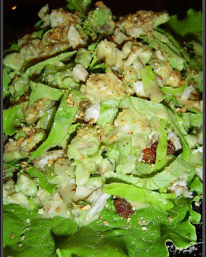 Рецепт романтического салата