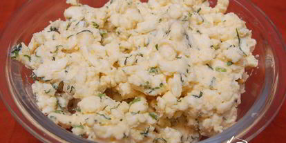 Шаг 4: салата гнездо глухаря