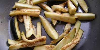 Шаг 1: салата из баклажанов по-корейски