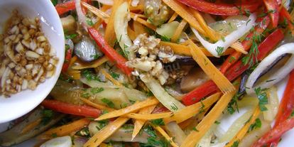 Шаг 8: салата из баклажанов по-корейски