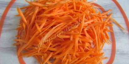 Шаг 3: салата из куриных сердечек