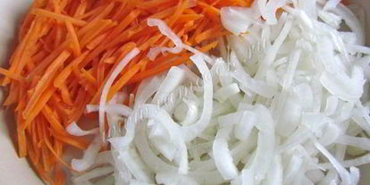 Шаг 5: салата из куриных сердечек