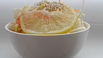 Рецепт Салата из моркови, капусты и яблока