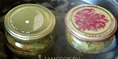 Шаг 10: салата из переросших огурцов на зиму