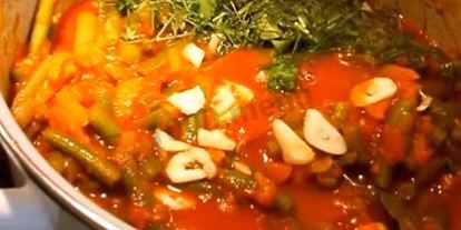 Шаг 9: салата из спаржевой фасоли на зиму