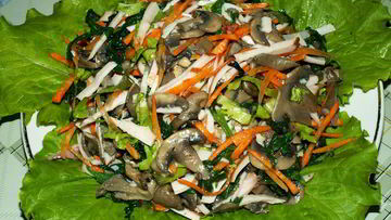 Рецепт Салата из вешенок