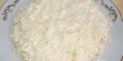 Шаг 3: салата иза ветчин с корейского морковью