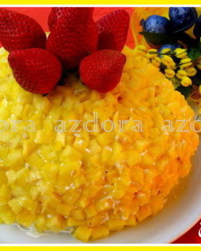 Рецепт десерта мимоза