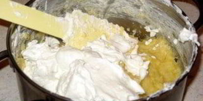 Шаг 4: десерта мимоза