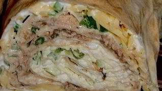 Рецепт Рулета из тонкого лаваша Мимоза