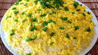 Рецепт Рыбного салата Мимоза