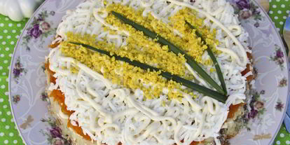 Шаг 15: салата мимоза классический