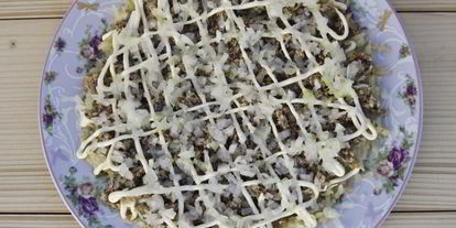 Шаг 9: салата мимоза классический