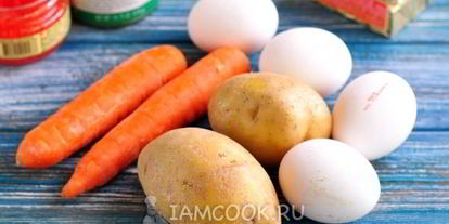 Шаг 2: салата мимоза новогодний