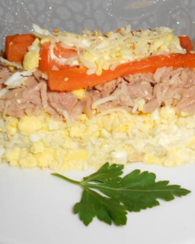 Рецепт салата мимоза по-новому