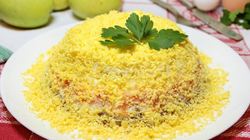 Рецепт Салата мимоза с плавленным сыром