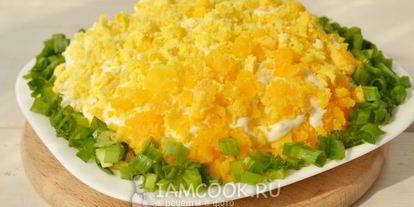 Шаг 11: салата мимоза с сардиной