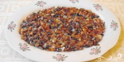 Шаг 2: салата мимоза с сельдью