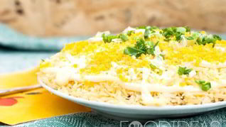 Рецепт Салата Мимоза с тунцом