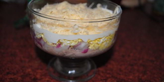 Рецепт салата моя мимоза