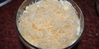 Шаг 4: салата моя мимоза