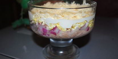 Шаг 5: салата моя мимоза