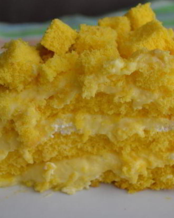 Рецепт торта мимоза