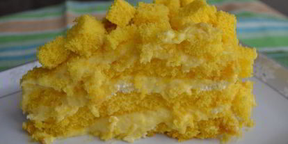 Шаг 21: торта мимоза