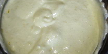 Шаг 11: цуккотто мимоза с лимонным муссом