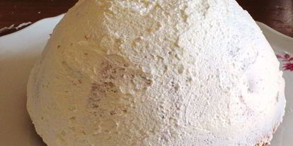 Шаг 19: цуккотто мимоза с лимонным муссом