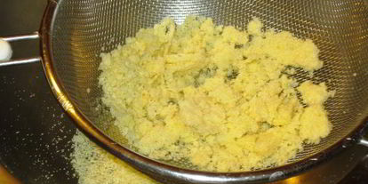 Шаг 20: цуккотто мимоза с лимонным муссом