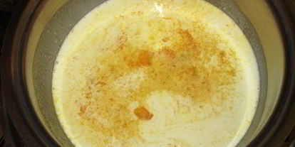 Шаг 7: цуккотто мимоза с лимонным муссом