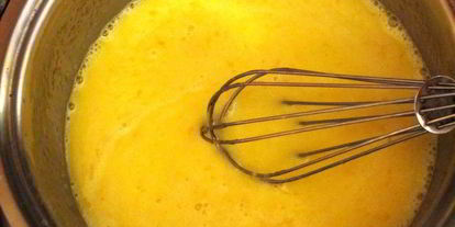 Шаг 8: цуккотто мимоза с лимонным муссом