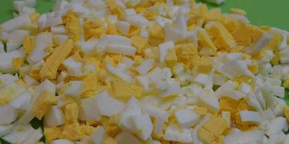 Шаг 6: салата новогодняя елка