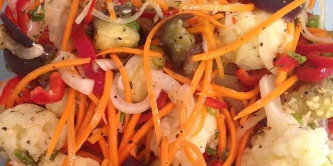 Рецепт Салата овощной по-корейски