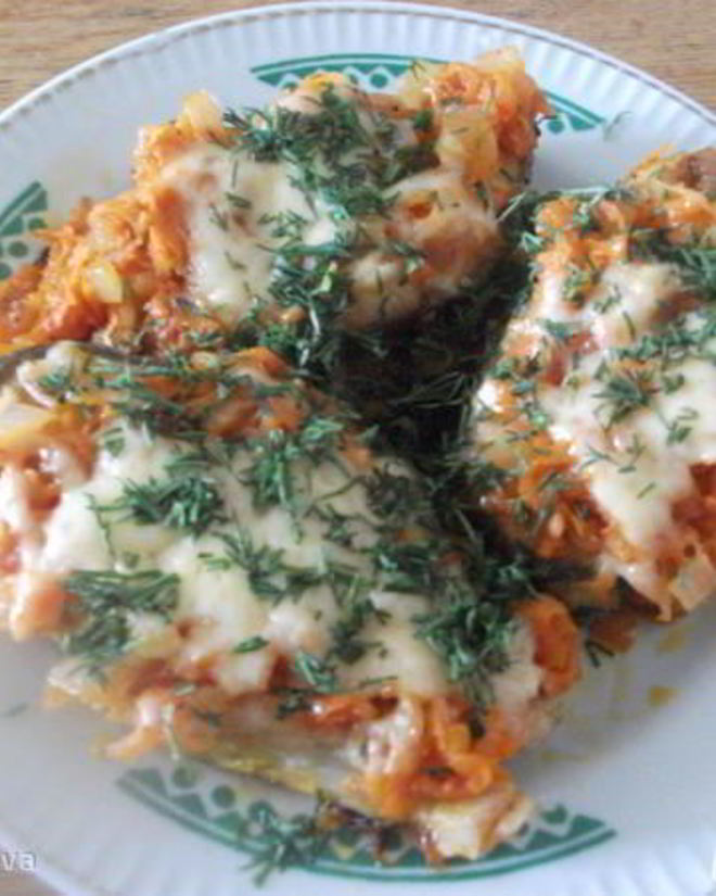 Рецепт филе тресков пода шубоя