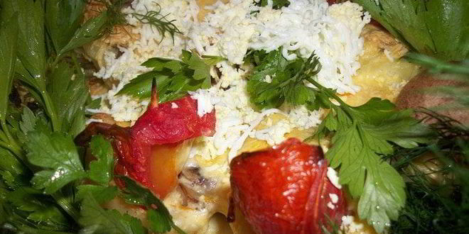 Рецепт картошки под шубой