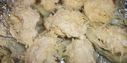 Шаг 2: картошки под шубой