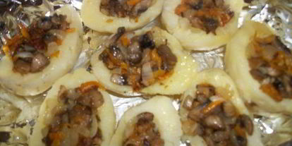 Шаг 3: картошки под шубой